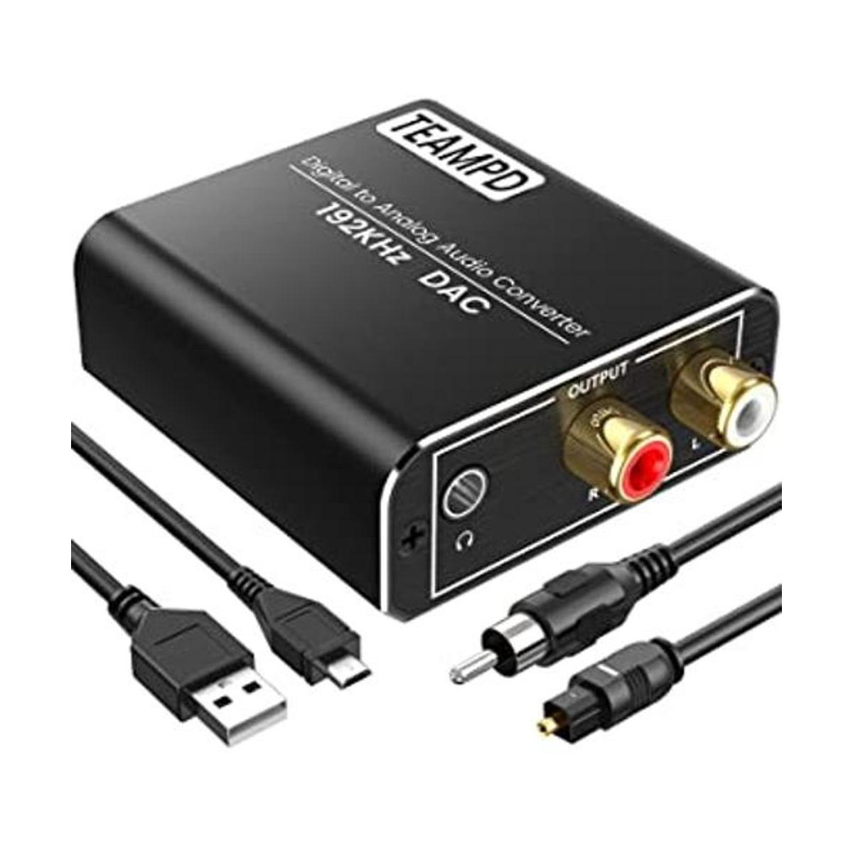 Convertidor de audio digital a analógico de 192 KHz