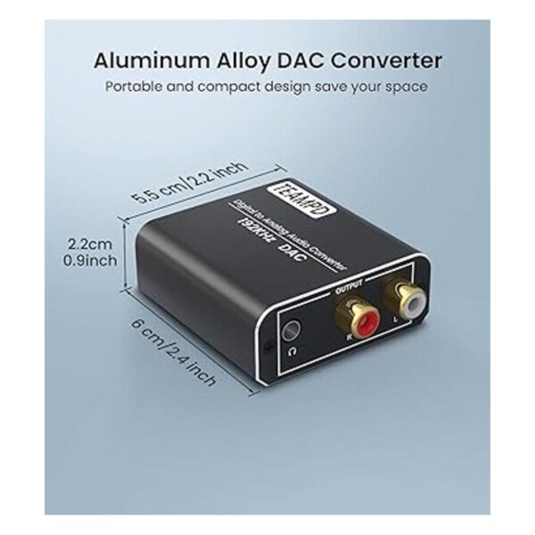 Convertidor de audio digital a analógico de 192 KHz_3
