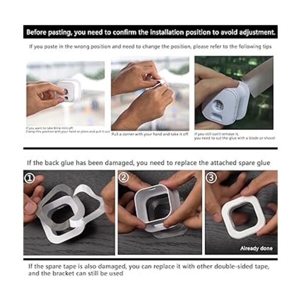 Teccle Soporte de ventana para Blink Mini a través de la_4