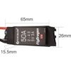 Flycolor Controlador de velocidad eléctrico 50A ESC 24S de_3
