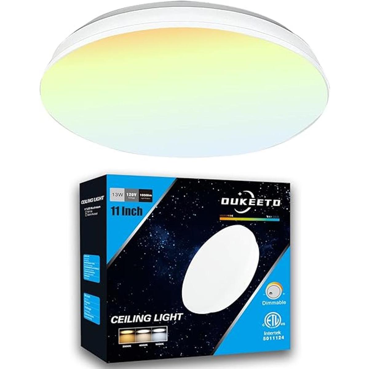 Lámpara de techo LED de montaje empotrado 11 pulgadas