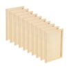 Tableros de lona de madera sin terminar paneles de madera