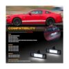 GemPro Luces LED para placa de matrícula para Ford Mustang_3