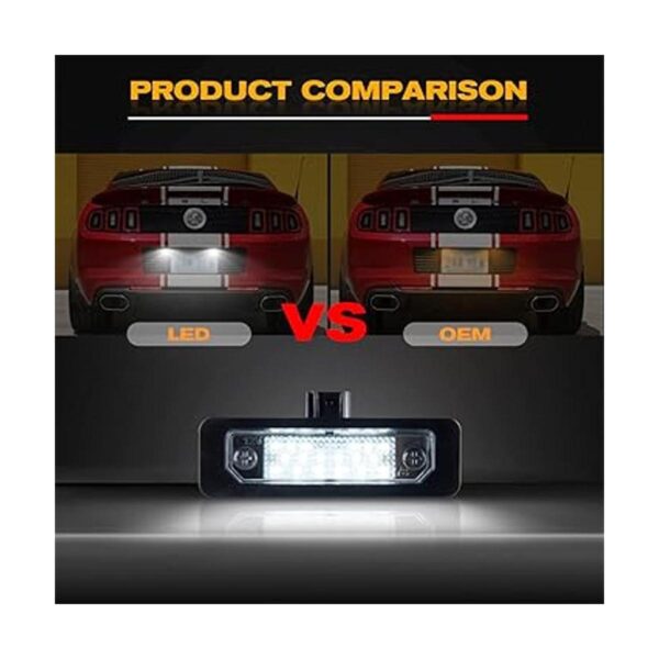 GemPro Luces LED para placa de matrícula para Ford Mustang_2