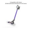 Defurry Cepillo de aspiradora con faros delanteros para_5