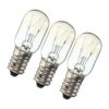 Totority 3 bombillas E14 de 15 W 220 230 V para
