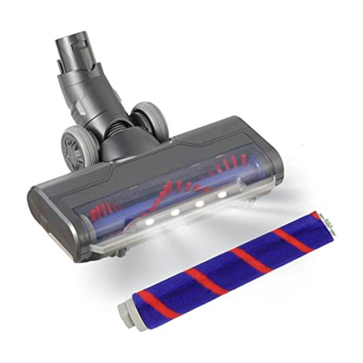 Defurry Cepillo de aspiradora con faros delanteros para