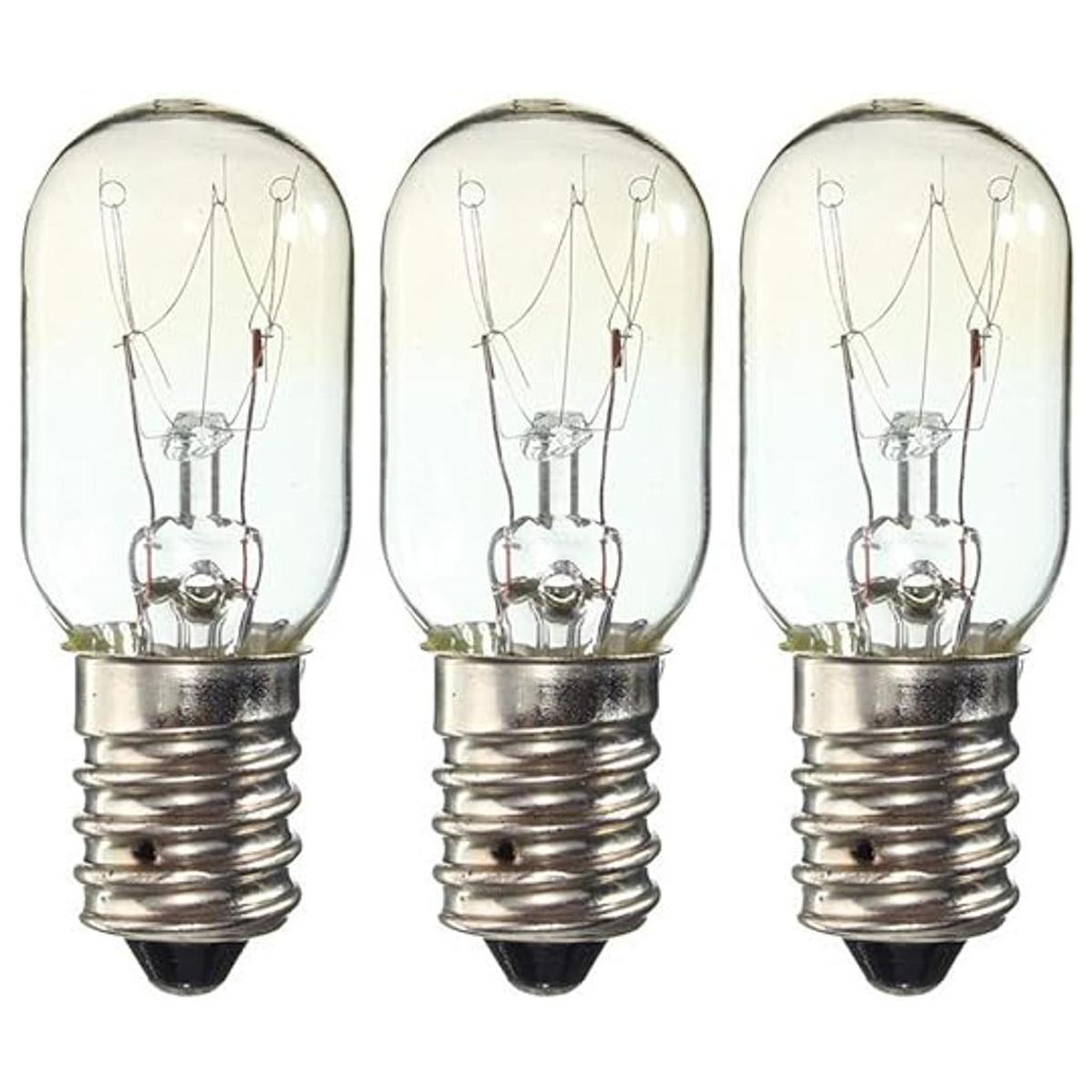 Totority 3 bombillas E14 de 15 W 220 230 V para