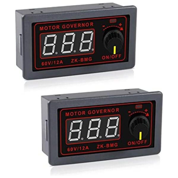 Aobao Controlador de velocidad de motor PWM DC 12 V 24 V_1