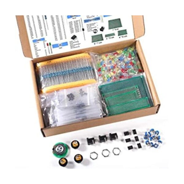 Juego de 1900 piezas de componentes electrónicos Mega_1
