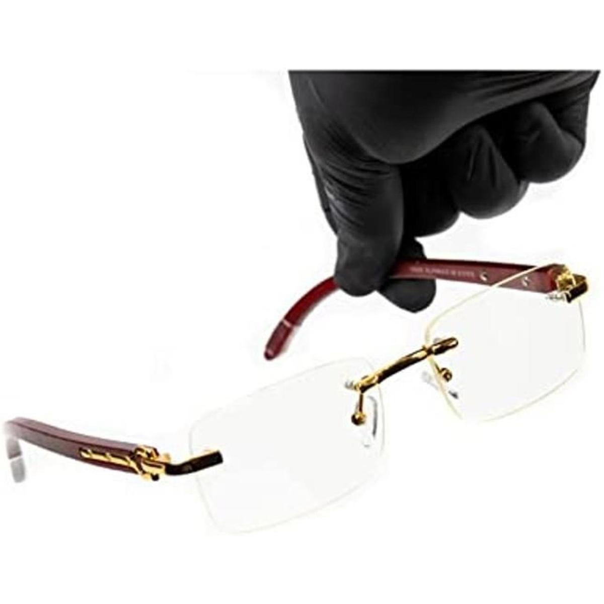 Lentes de estilo hip hop para hombre estilo retro con
