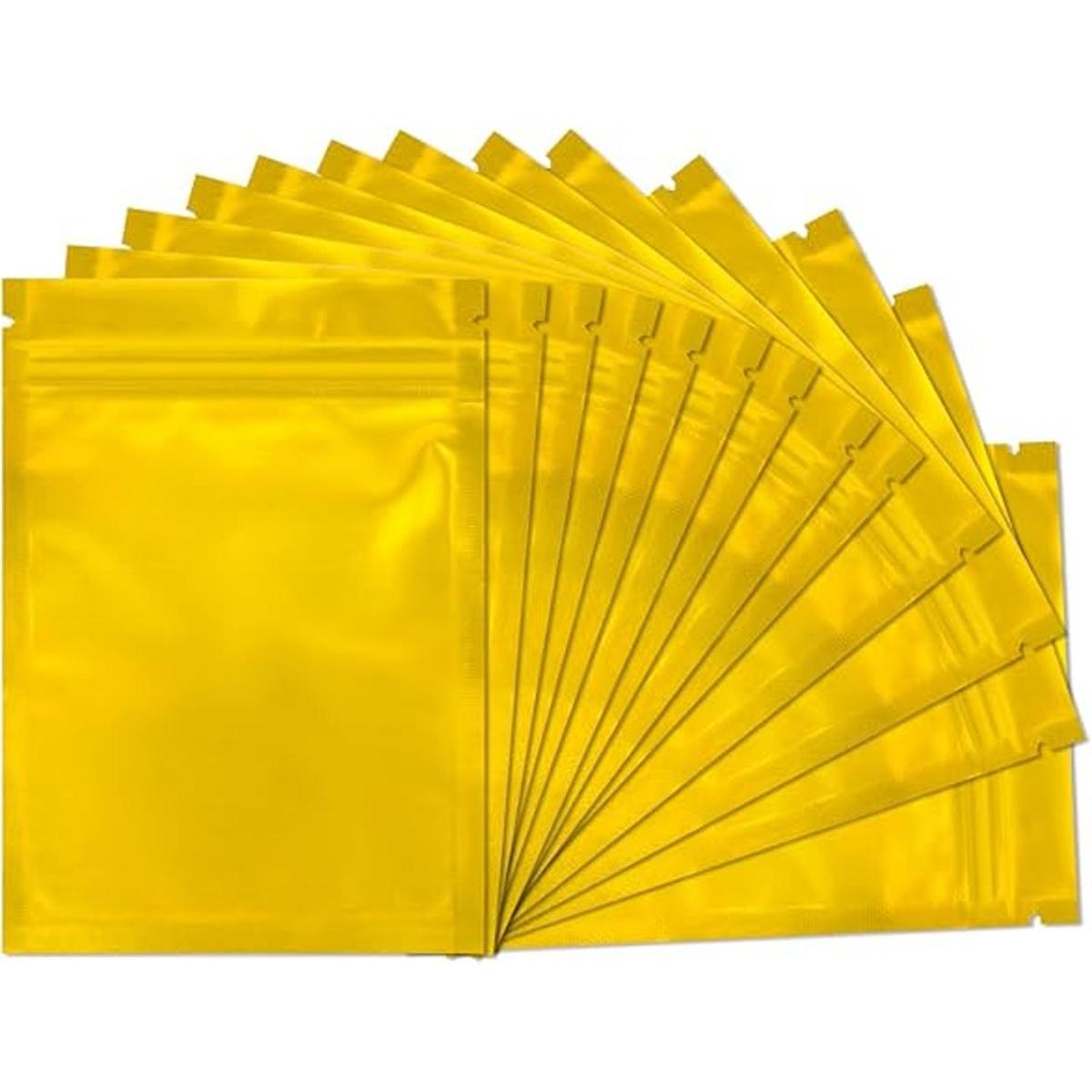 Bolsas de Mylar Paquete de 100 bolsas de aluminio