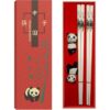 Palillos reutilizables de 2 pares de palillos de porcelana_1