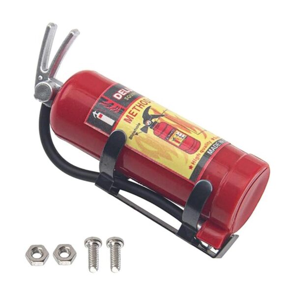 HIRCQOO Extintores a escala RC 110 y mini tanque de_6