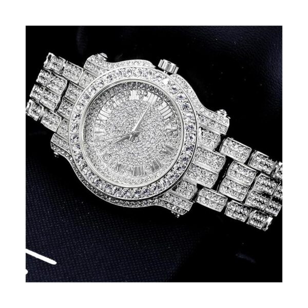 Iced Out Watches 2Pack His Her Matching Set Simulated