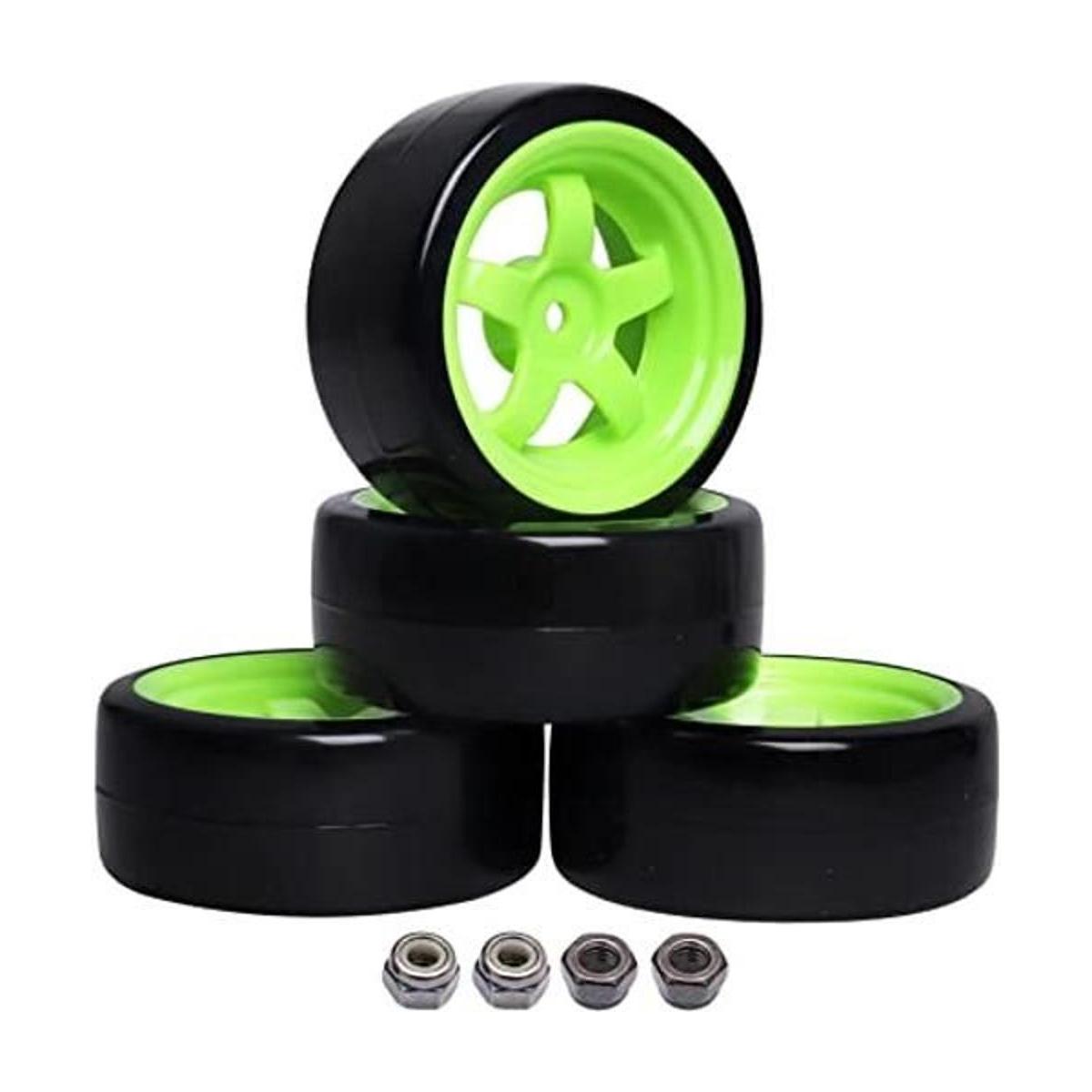 Hobbyfire Ruedas hexagonales de 0.472 in para coche de