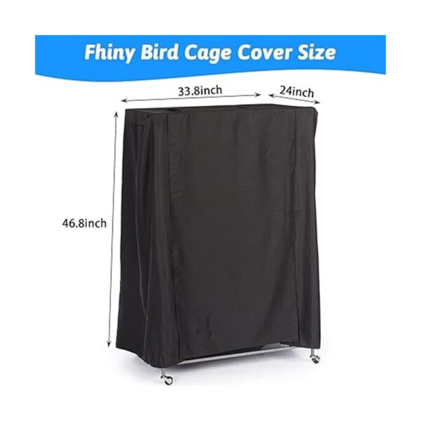Fhiny Funda para jaula de pájaros resistente al agua