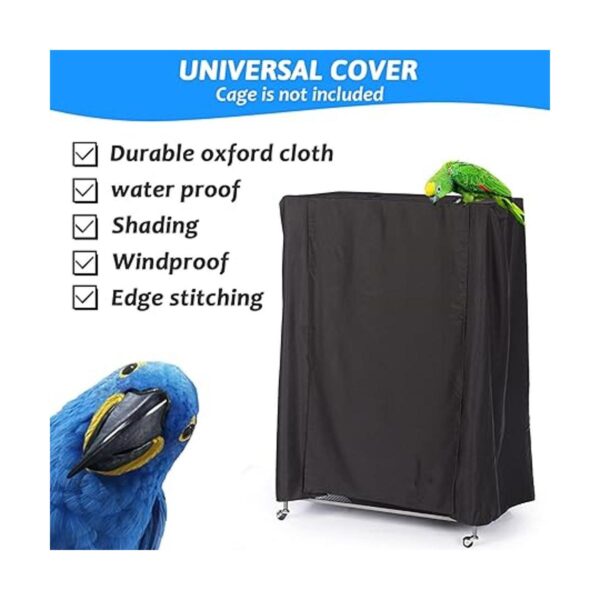 Fhiny Funda para jaula de pájaros resistente al agua