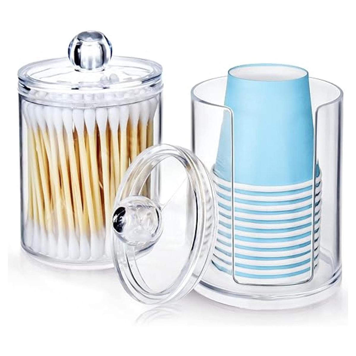Paquete de 2 dispensadores pequeños de papel desechables