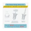 Drain Buddy Ultra Flo Tapón de fregadero de baño 2 en 1 y_5