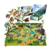 Juguetes de dinosaurio para niños 9 figuras realistas de_1