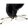 Gafas de hip hop vintage con marco dorado retro sin_4