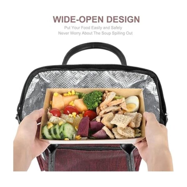 Nicole Miller Bolsa de almuerzo aislada Bolsa de hielo_3