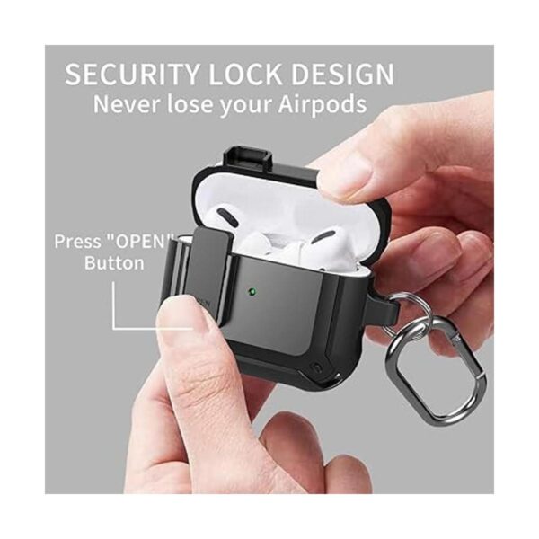 Olytop Funda para AirPods de 3 generación con tapa de_5