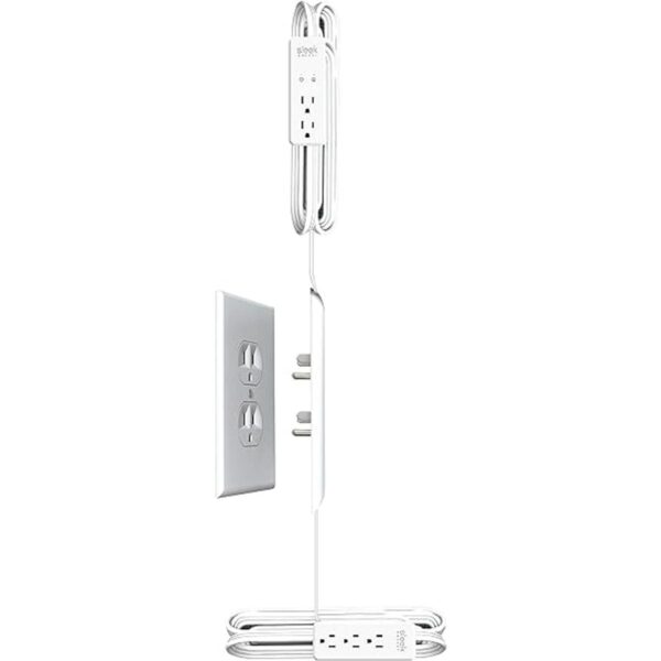 Sleek Socket Para alimentar un televisor montado y_1