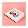 JXGZSO Funny Dog Gift Peace Love Husky Bolsa de