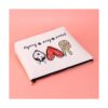 JXGZSO Funny Dog Gift Peace Love Husky Bolsa de