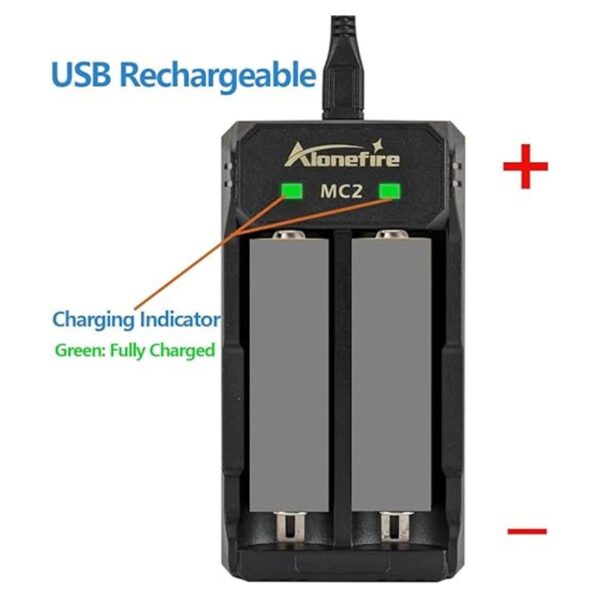 Alonefire SV44 Linterna UV de 20 W 365 nm recargable_2