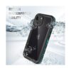 Funda impermeable para iPhone 13 azul protector de_2