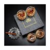 KANARS Vasos de whisky para hombre juego de 4 vasos de_6