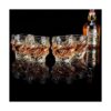 KANARS Vasos de whisky para hombre juego de 4 vasos de_5