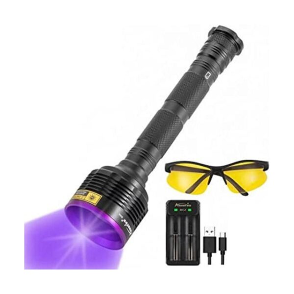 Alonefire SV44 Linterna UV de 20 W 365 nm recargable_1