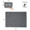 Rock Cloud Manta de camping plegable ultraligera para