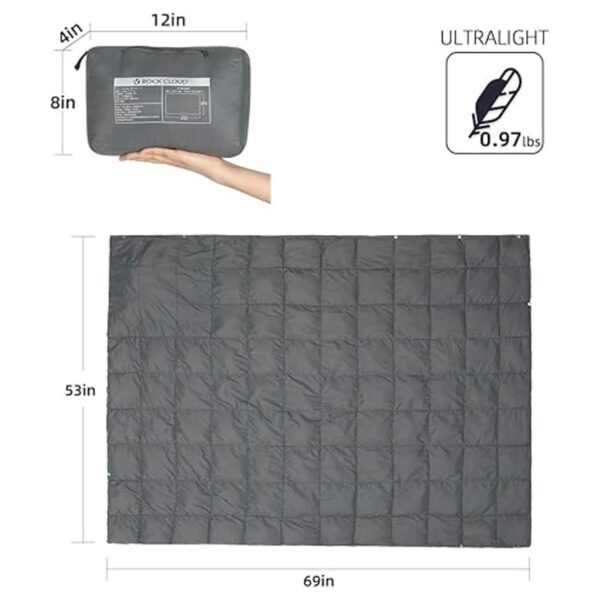 Rock Cloud Manta de camping plegable ultraligera para