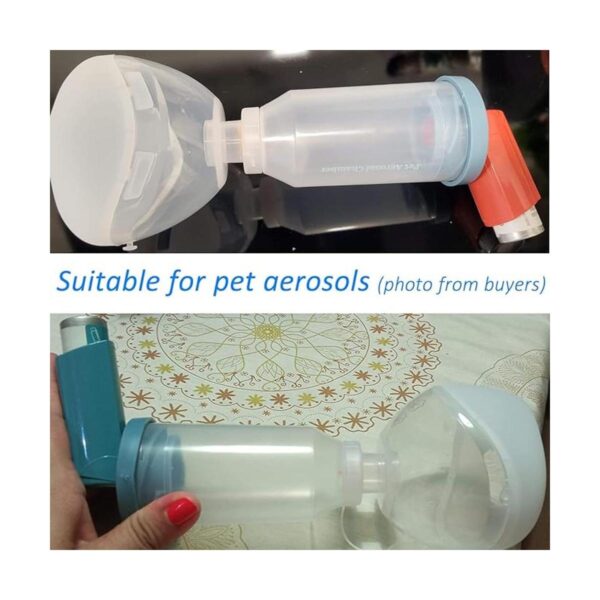 Cámara de aerosol para mascotas para todos los gatos y
