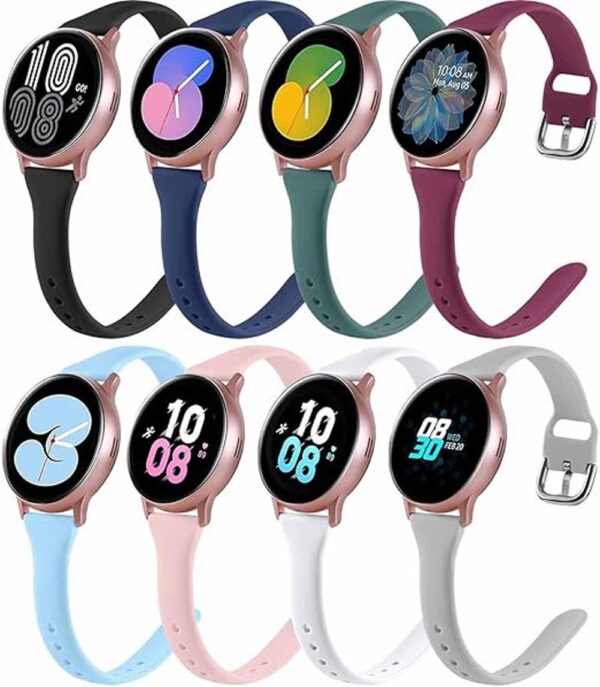 Paquete de 8 correas delgadas compatibles con Samsung_1