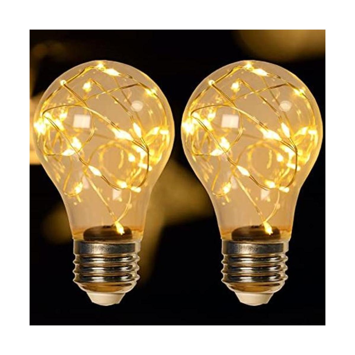 Bombilla decorativa bombillas LED de 2 W equivalente a