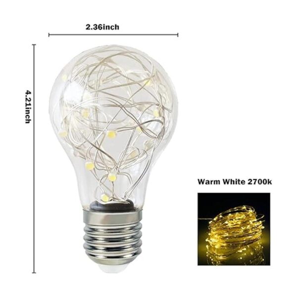 Bombilla decorativa bombillas LED de 2 W equivalente a_2
