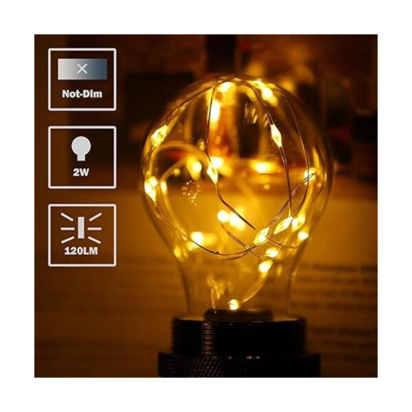 Bombilla decorativa bombillas LED de 2 W equivalente a_3