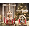 Eika Juego de 20 velas de cera de Navidad tradicionales