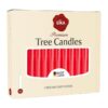 Eika Juego de 20 velas de cera de Navidad tradicionales