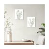 Lienzo enmarcado con plantas botánicas Decoración de_3
