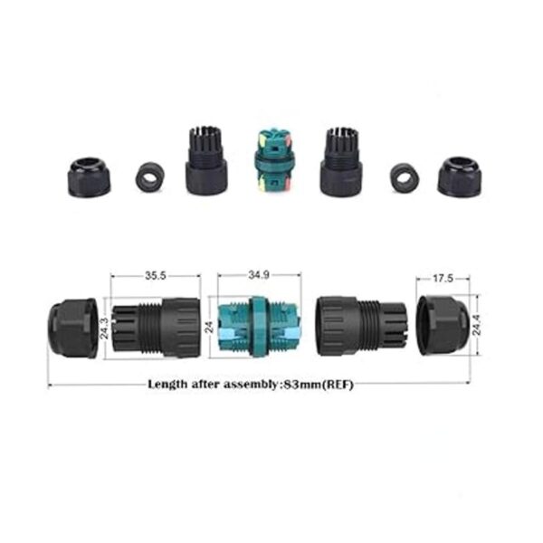 Caja de conexiones para exteriores impermeable IP68 sin_2