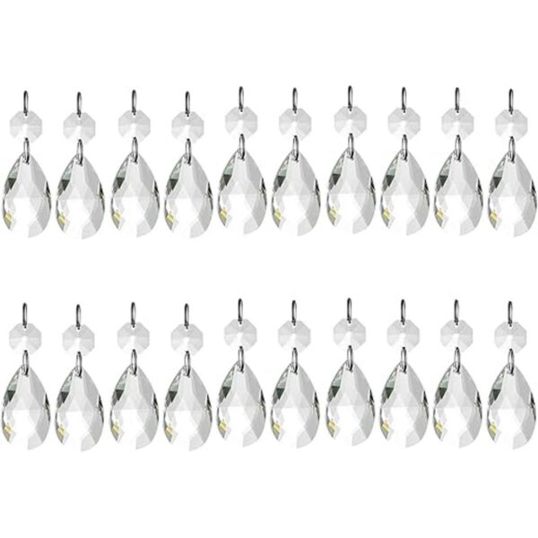 Nuptio Colgantes de ventanas 20 piezas con colgante de