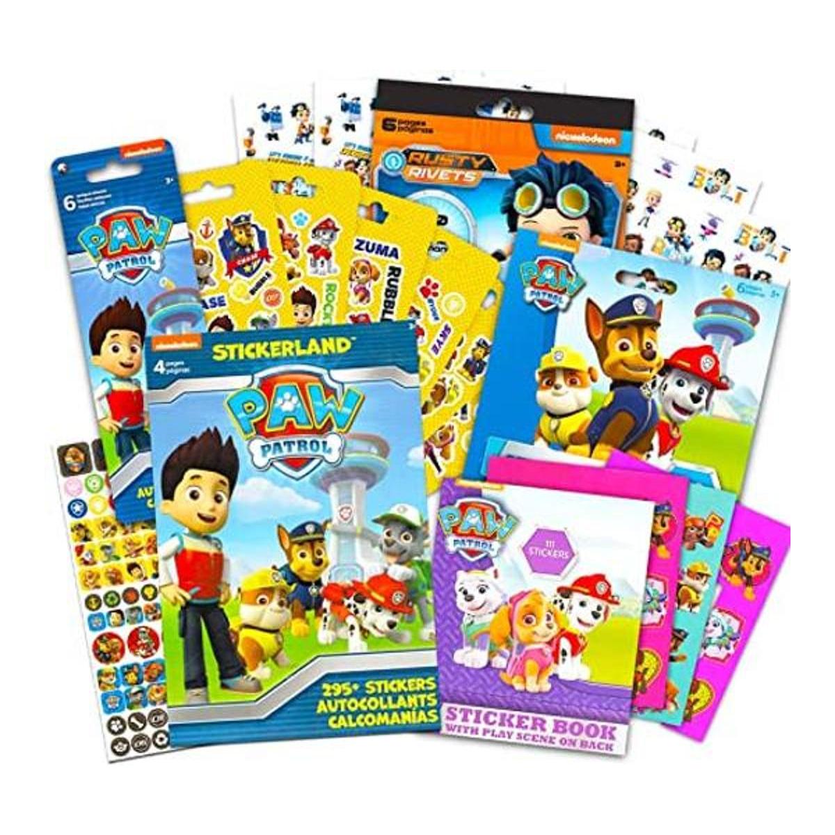 Juego de pegatinas de la Patrulla Canina para niños