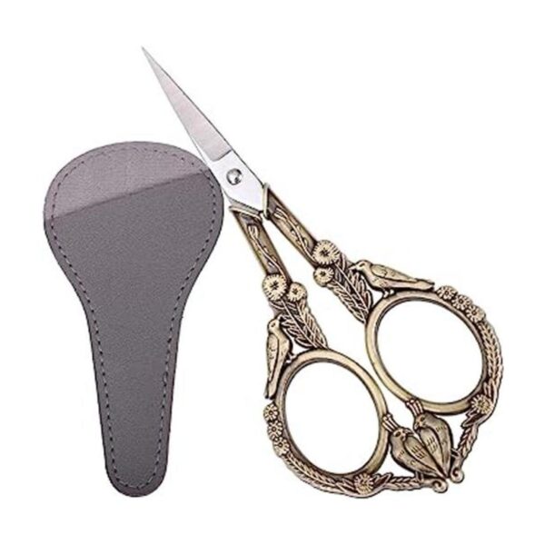 HITOPTY Tijeras de bordado de precisión Tijeras de punta